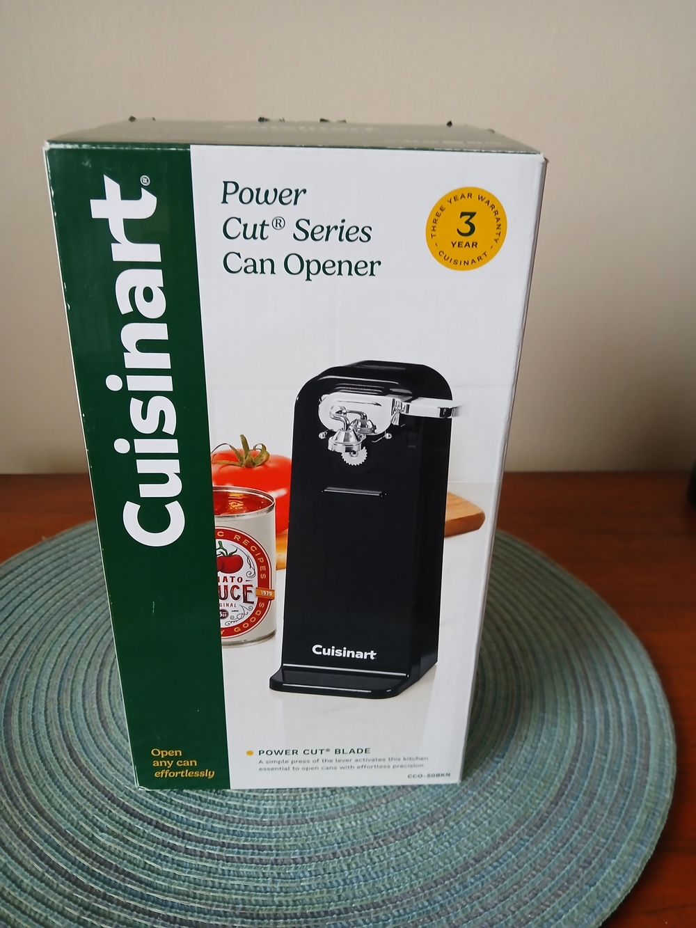 Cuisinart Black and Silver Power Cut Series Can Opener